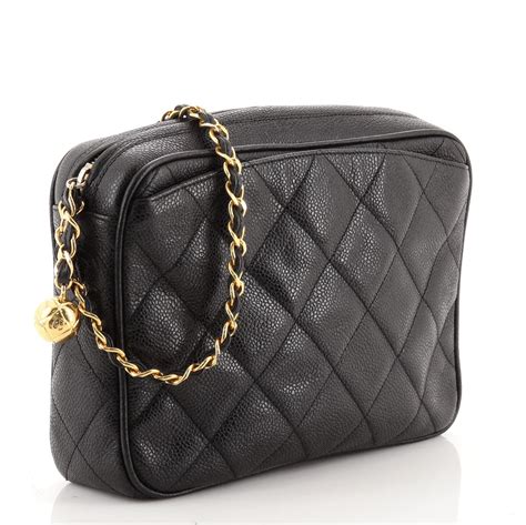 chanel caviar quilted camera bag|The Best Vintage Chanel Bags to Collect Now.